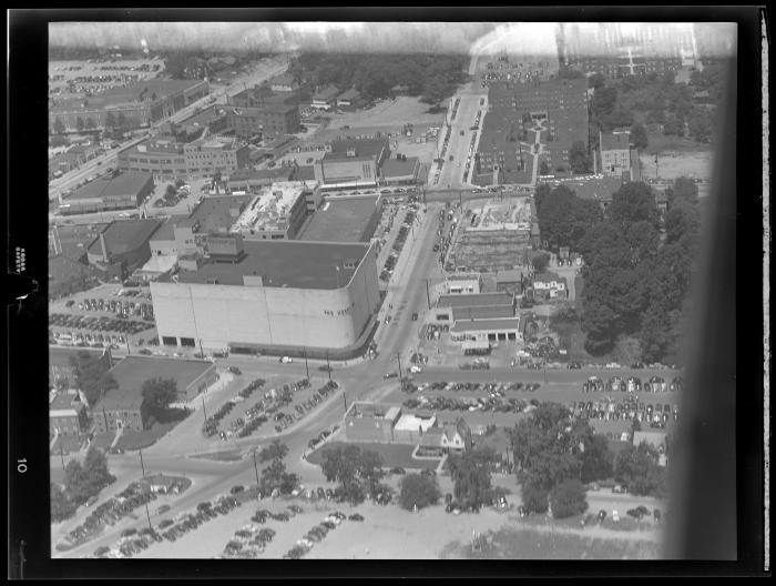 Aerial Shot of Hecht's in Silver Spring