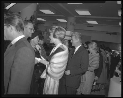 Crowd at the Hecht's Grand Opening
