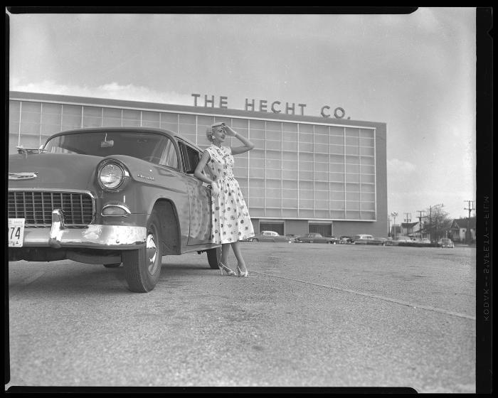 Model Shoot at Hecht's