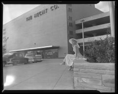 Model Sitting at Hecht's