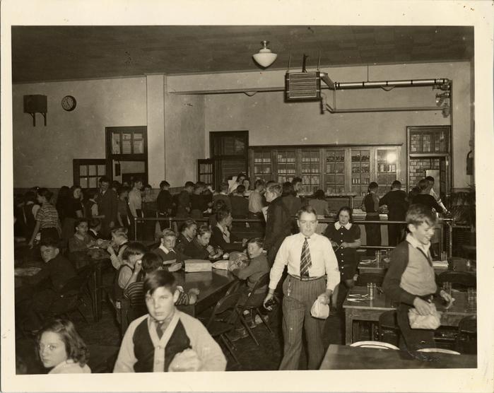 School Program at Thomas Jefferson Junior High School, 1940