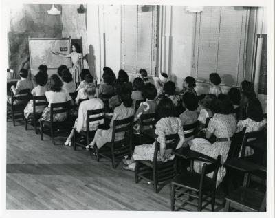Women in a Training Class