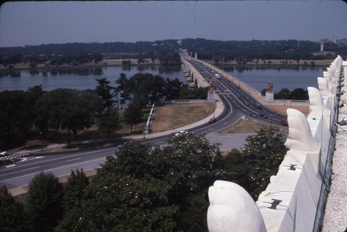 Arlington Cemetery from Lincoln Memorial