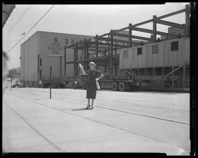 Model Shoot at Hecht's in Silver Spring