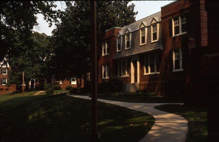 Colonial Village Apartments Side View