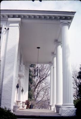 Front Porch of the Cedars House