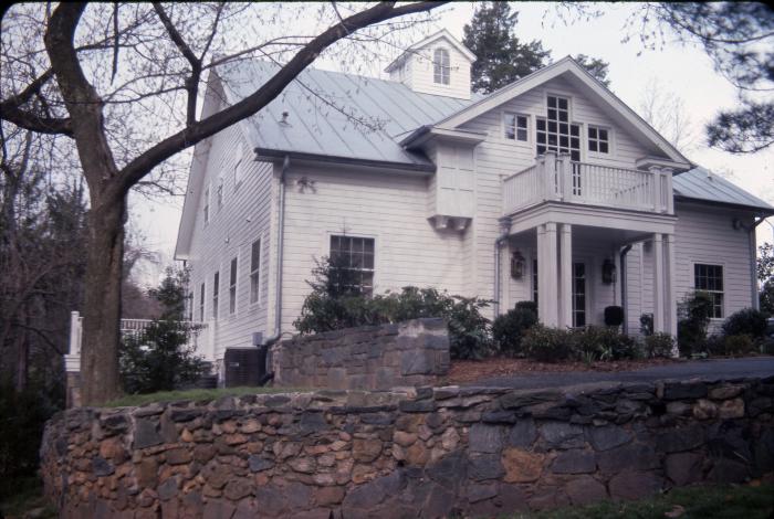 Front of One of the Houses at Cedars