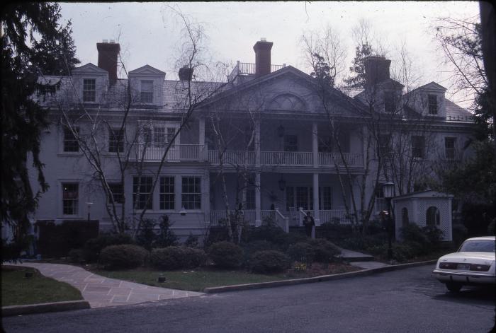 Back of the Main Cedars House