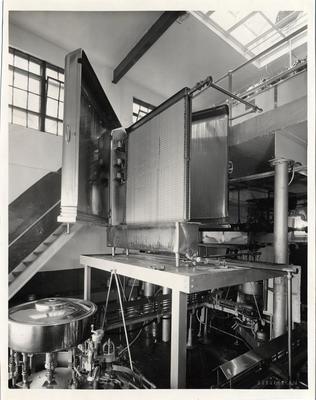 Milk pasteurizer, 1940