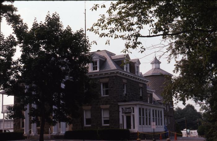Parking at Saegmuller's Mansion