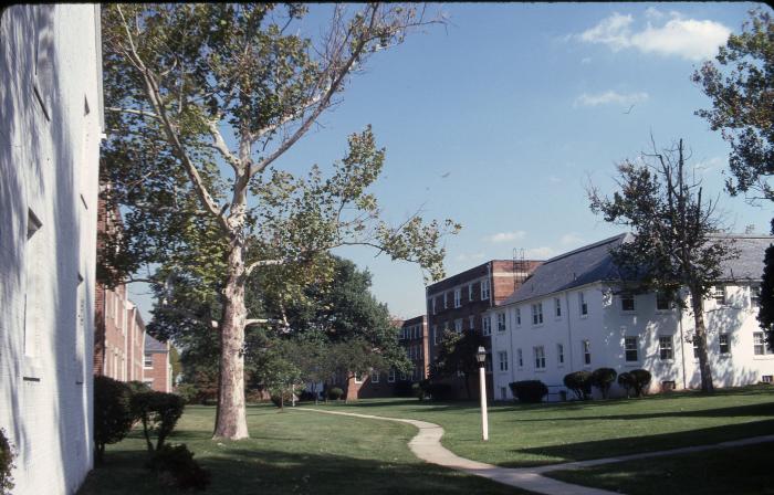 Filmore Garden Apartments Walking Path