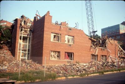 Scott Street Apartment Demolition