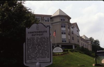 Confederate Outpost Sign