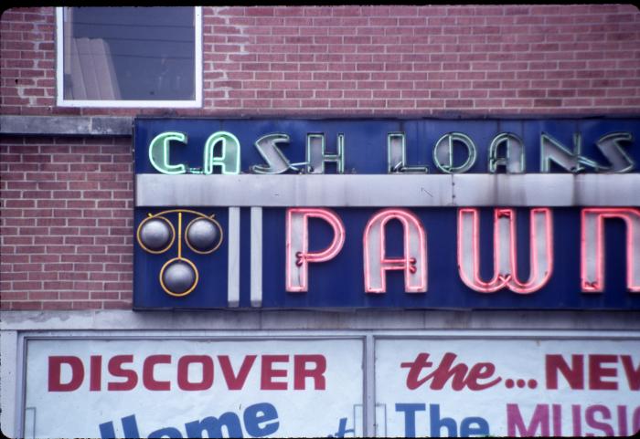 National Pawnbrokers Closeup
