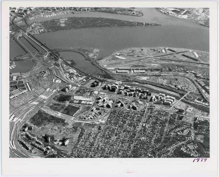 Aerial of Pentagon City and Crystal City