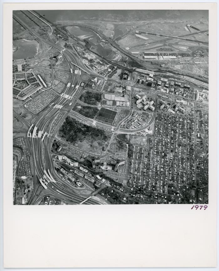 Aerial of Pentagon City and Crystal City