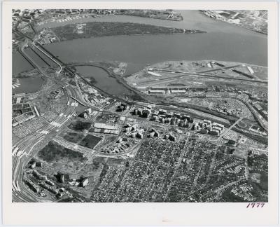 Aerial of Pentagon City and Crystal City