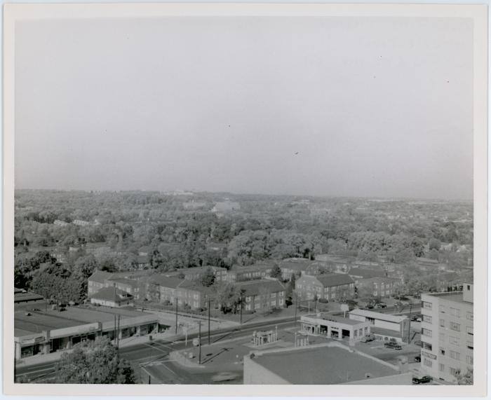 Aerial of Colonial Village