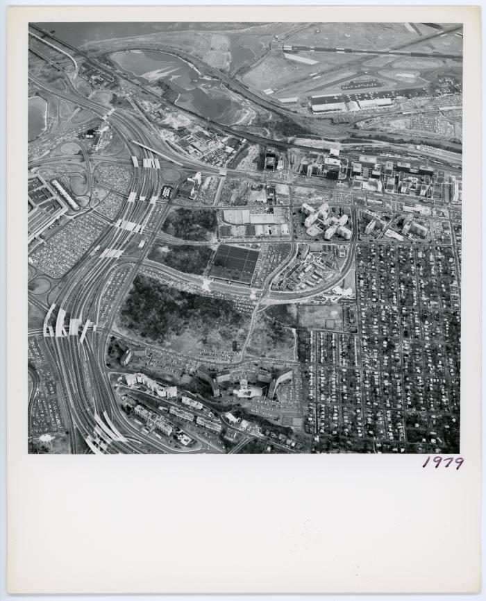 Aerial of Pentagon City and Crystal City