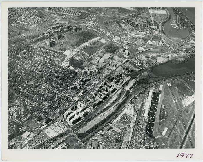 Aerial of Crystal City and Pentagon City