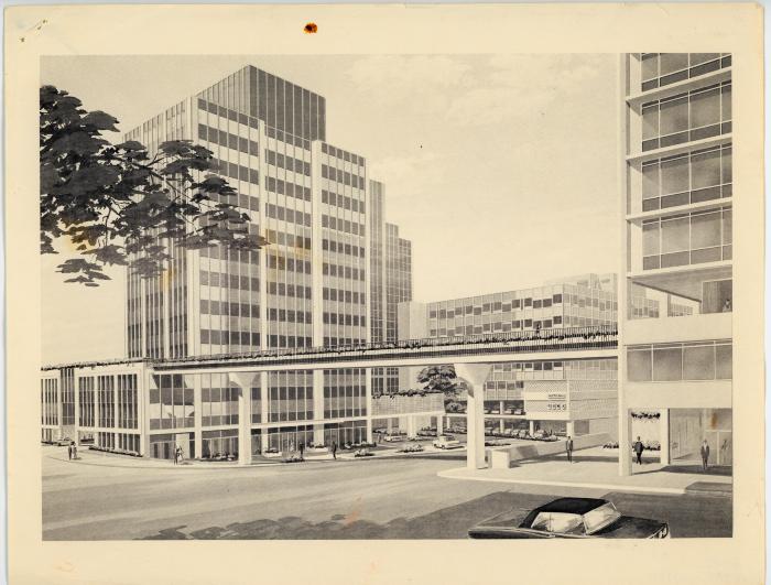 Architectural Illustration of Rosslyn Building