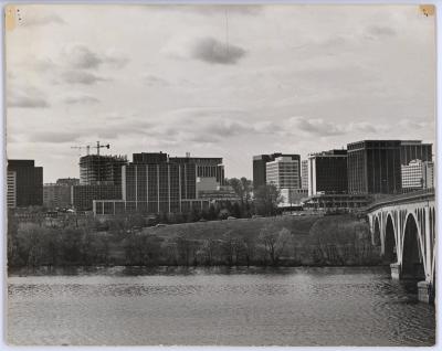 View of Rosslyn from Georgetown