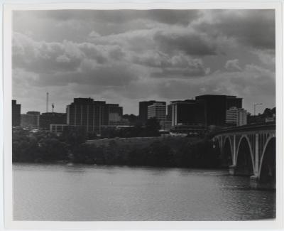 View of Rosslyn from Georgetown