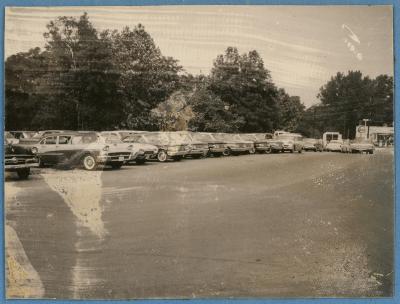 Cars Parked Near Esso