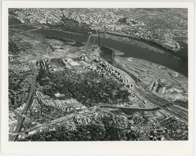 Aerial of Pentagon City and Crystal City