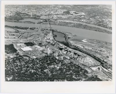 Aerial of Pentagon City and Crystal City