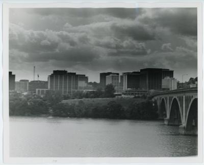 View of Rosslyn from Georgetown