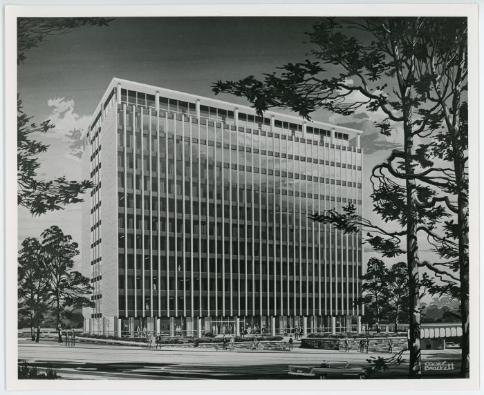 Illustration of the Rosslyn Building