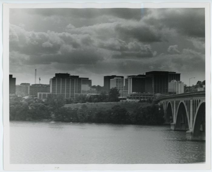 View of Rosslyn from Georgetown