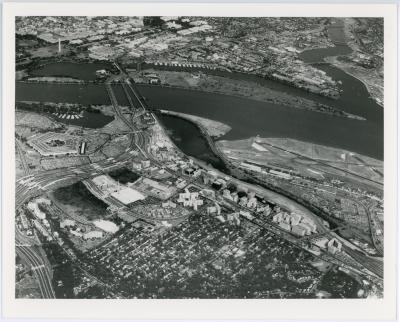 Aerial of Pentagon City and Crystal City