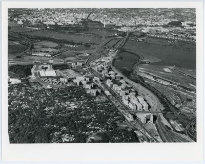 Aerial of Pentagon City and Crystal City