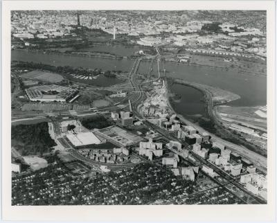Aerial of Pentagon City and Crystal City