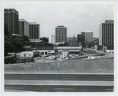 Fowler Motors and Rosslyn Skyscrapers