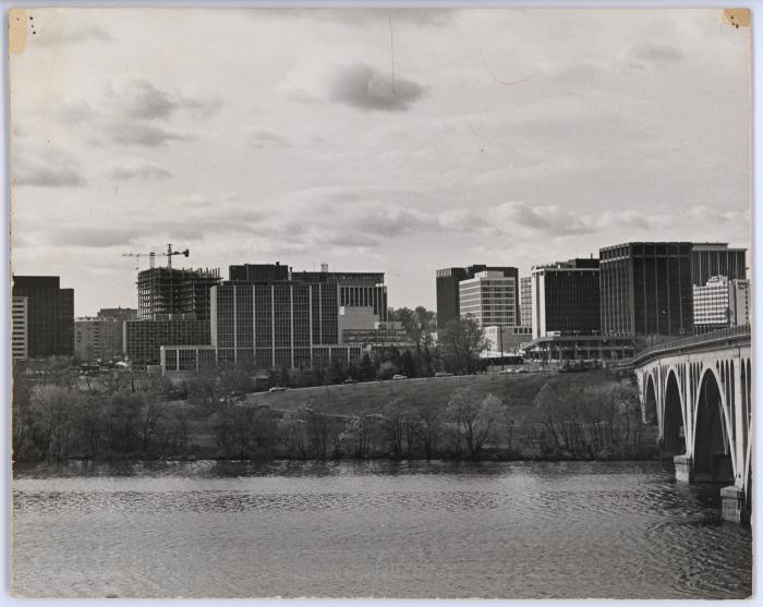 View of Rosslyn from Georgetown
