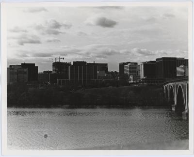 View of Rosslyn from Georgetown