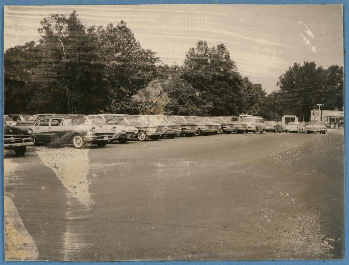 Cars Parked Near Esso