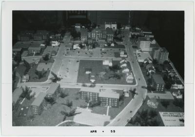Model of Arlington County Government Center