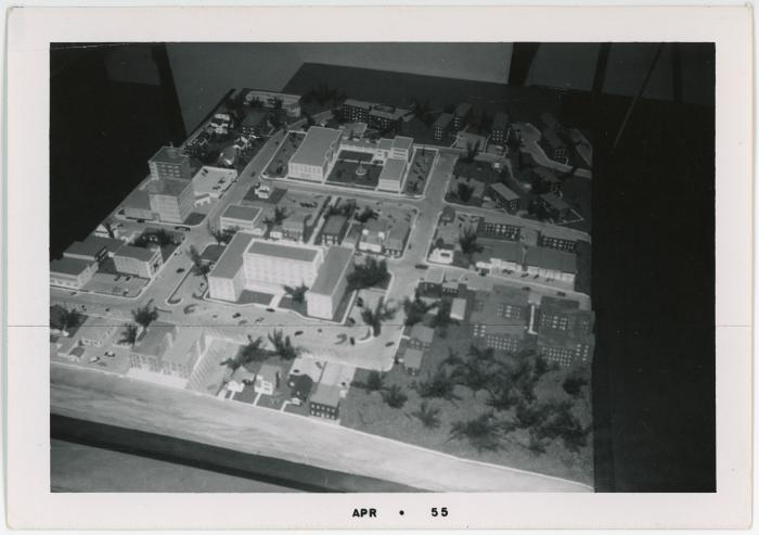 Model of Arlington County Government Center
