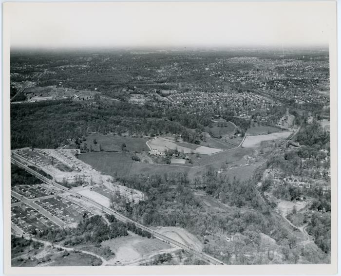 Aerial View of Bluemont Park