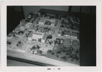 Model of Arlington County Government Center