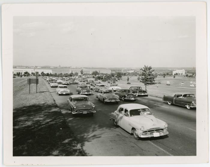Shirley Highway Traffic Near Pentagon