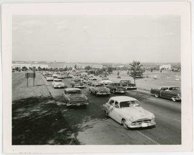 Shirley Highway Traffic Near Pentagon