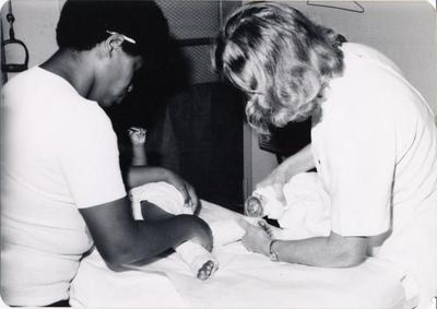 Examination of Child at Orthpedic Clinic