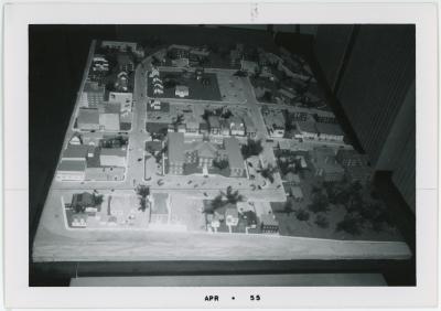 Model of Arlington County Government Center