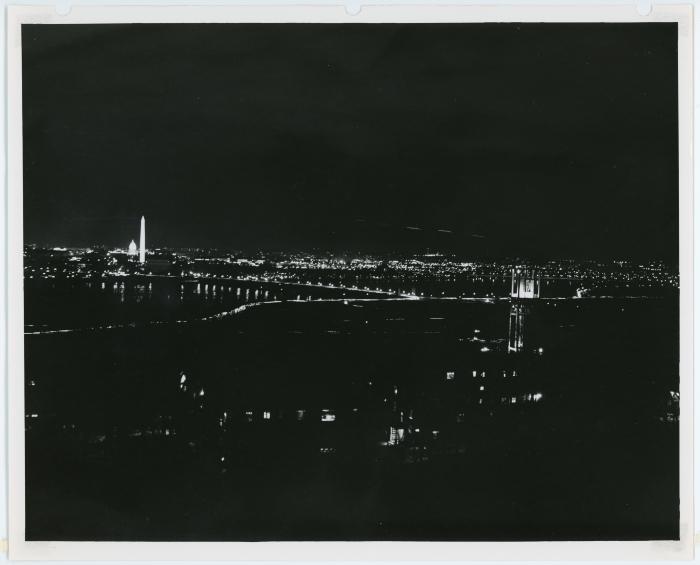 Lights on the Potomac at Night