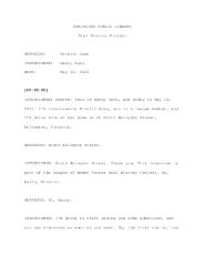 Kristin Goss Interview